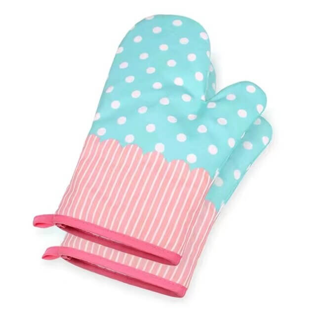 Pair of Potholders & Oven Gloves mitts Heat Resistant - Image 7