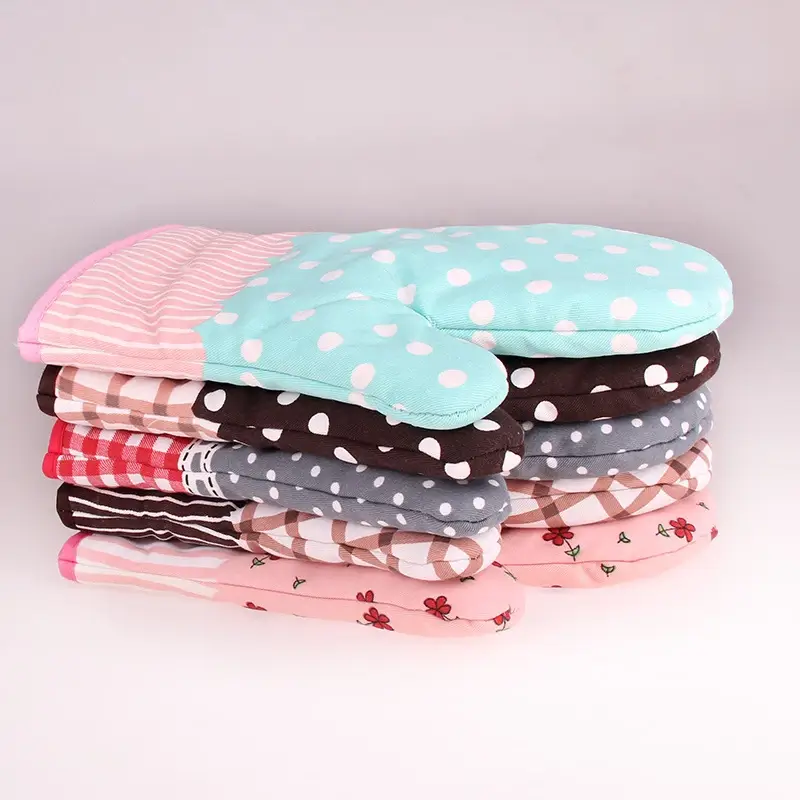 Pair of Potholders & Oven Gloves mitts Heat Resistant - Image 2