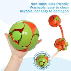 Alternative view of Miniatures Children Training Transformation Telescopic Hand Throwing Ball Changed Ball Random Color