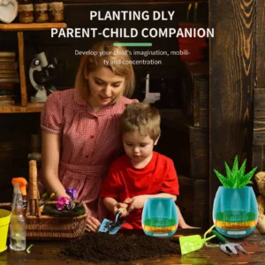 Music Flowerpot Touch Activation, Night Lamp, Growing Feature – Perfect Kids Gift and Home Decoration