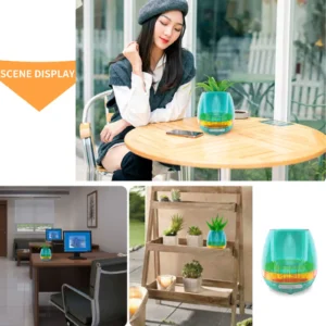 Alternative view of Music Flowerpot Touch Activation,  Night Lamp,  Growing Feature – Perfect Kids Gift and Home Decoration