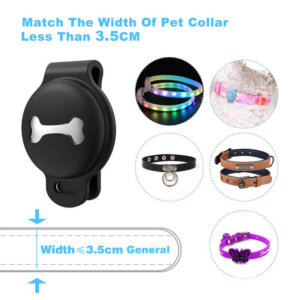 Alternative view of Protective Anti-lost Adjustable Pet GPS Tracker with Silicon Cover and Bluetooth