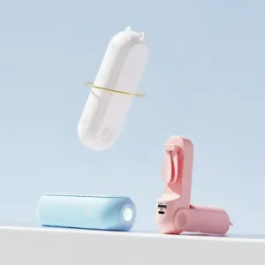 Alternative view of Multifunction Mini Handheld Fan| USB Rechargeable| 2000mAh Battery| Power Bank | Flashlight Function