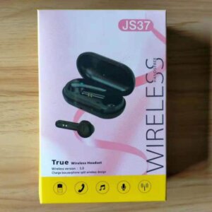Alternative view of JS37 TWS Mini Bluetooth 5.0 Wireless Touch HiFi Earphone