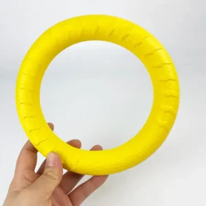 Alternative view of Dogs Training Flying Ring Rubber Chew Toy 28 cm, Pet Toy Outdoor Interactive Game