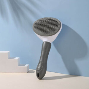 Alternative view of Self Cleaning Pet Grooming Comb Cleaning Brush| Pet Grooming Tool Cat Dog Massage Clean Tangled Brush