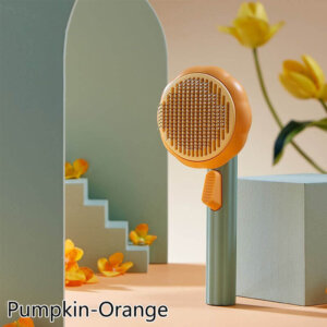 Dog and Cat Self-Cleaning Hair Brush