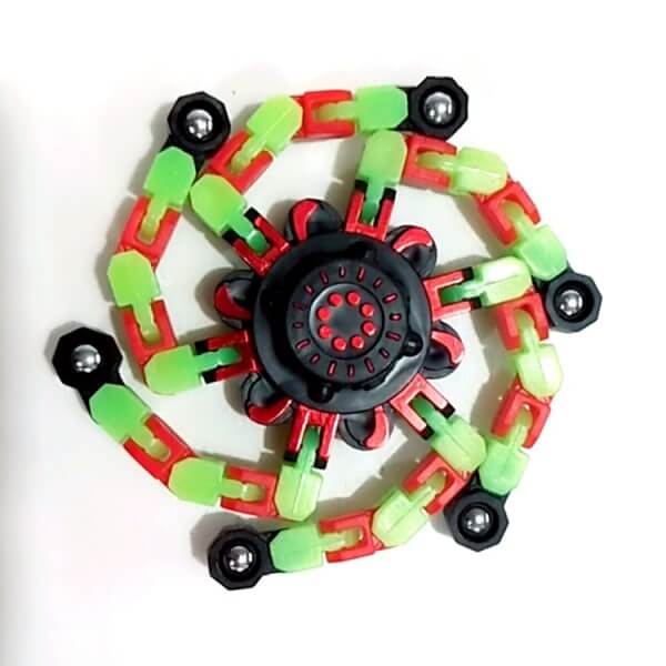 4 pieces Transformable Fidget Spinners Rotating Spinning Top - Image 5