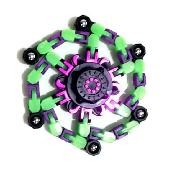 4 pieces Transformable Fidget Spinners Rotating Spinning Top - Image 4