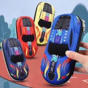 Alternative view of 3D Racing Car Pencil Cases Cartoons School Pencil Case For Children Stationery 