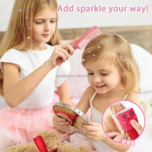 Alternative view of Shining Gems Sticker Machine 120 Gems strips Plastics Crystals Diamond Set for Girls Bling