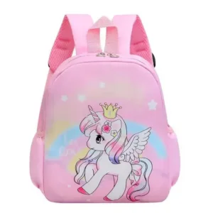 Girls School Bag Unicorn Cartoon design Backpack