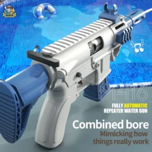 Alternative view of M416 Manual Repeated Water Gun Toy for Children's Interactive Beach Toys