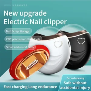 Alternative view of Smart White Rechargeable Nail Clippers, Safe Quiet for Babies Children and Adults  Nan Mother Father Grandmother Granny Grandfather