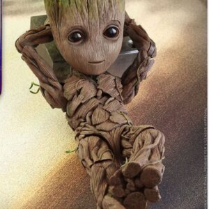 Alternative view of Groot Movable Joint 26 cm From Guardians of the Galaxy Vol 2 No colour Box enclosed in plain carton
