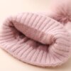 Baby Beanie Newborn Winter Hat Soft Thick
Knit Pompom Elastic Warm Beanies Baby Infant Beanie Cap for 0-12 Months 2024 - Image 4