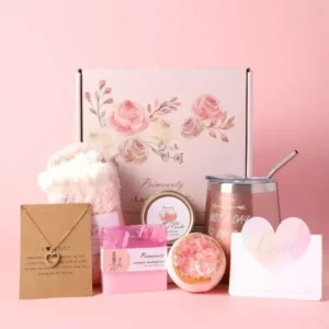 Bath and Body Birthday Gifts for Her,Valentine's Day Gift- Rose Gift Box