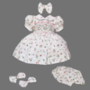 Girls Smocked Floral Dresses