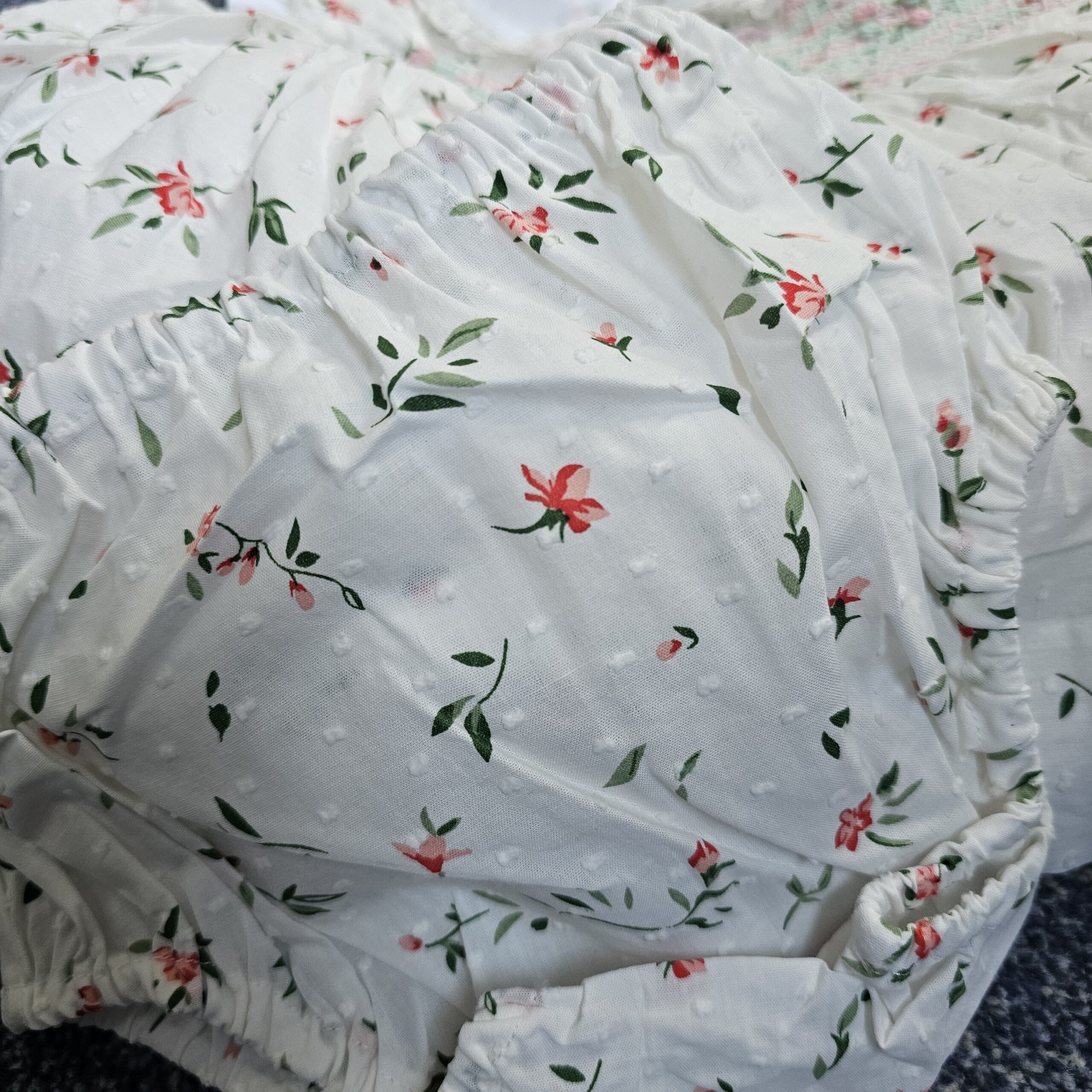 Girls Smocked Floral Dresses
