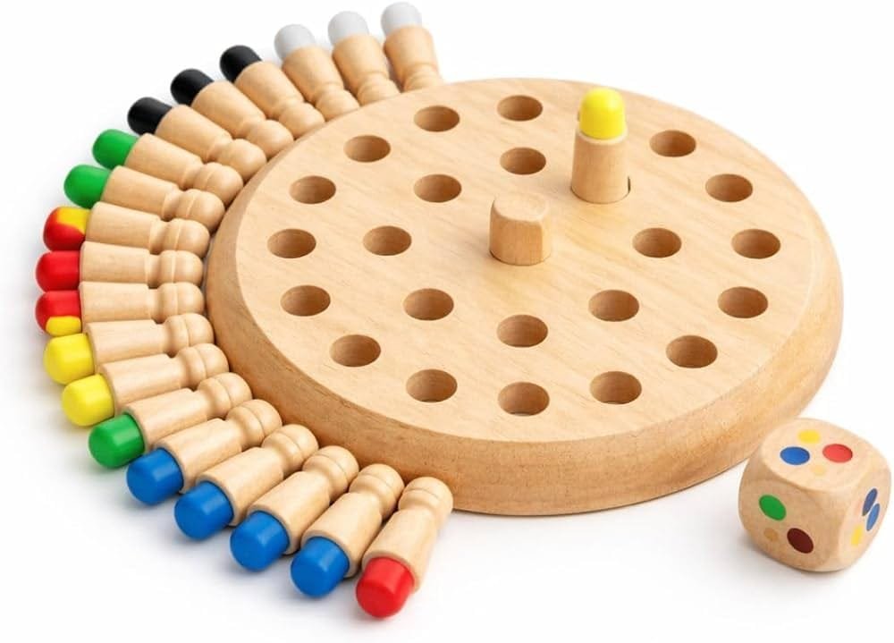 Wooden Memory Match Stick-Sensory Activity Toys - Image 10