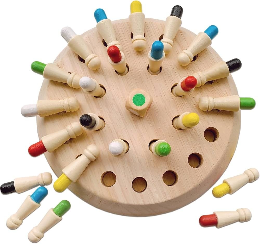 Wooden Memory Match Stick-Sensory Activity Toys - Image 7