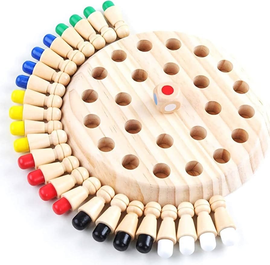 Wooden Memory Match Stick-Sensory Activity Toys - Image 8