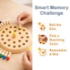 Wooden Memory Match Stick-Sensory Activity Toys - Image 4